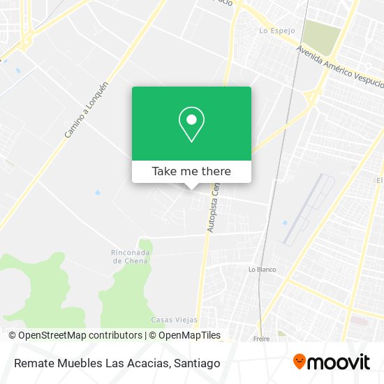 Remate Muebles Las Acacias map