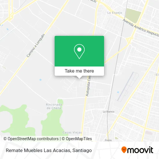Remate Muebles Las Acacias map