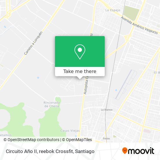 Mapa de Circuito Año II, reebok Crossfit