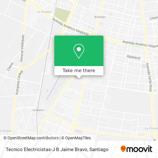 Tecnico Electricistas-J B Jaime Bravo map