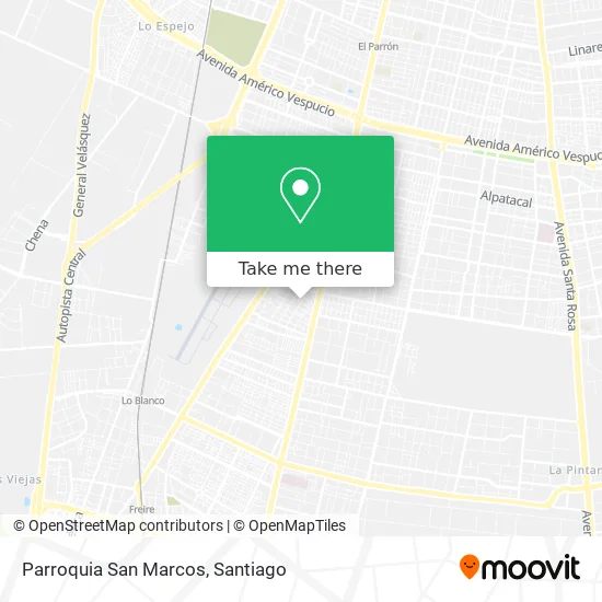 Mapa de Parroquia San Marcos