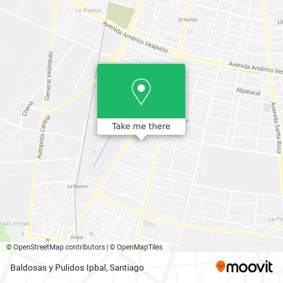 Baldosas y Pulidos Ipbal map