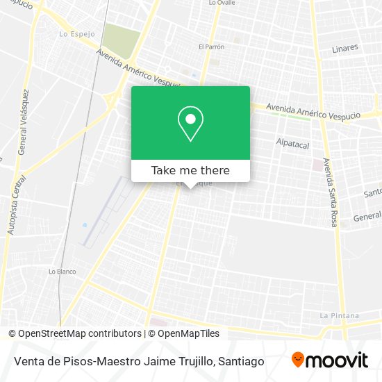 Venta de Pisos-Maestro Jaime Trujillo map