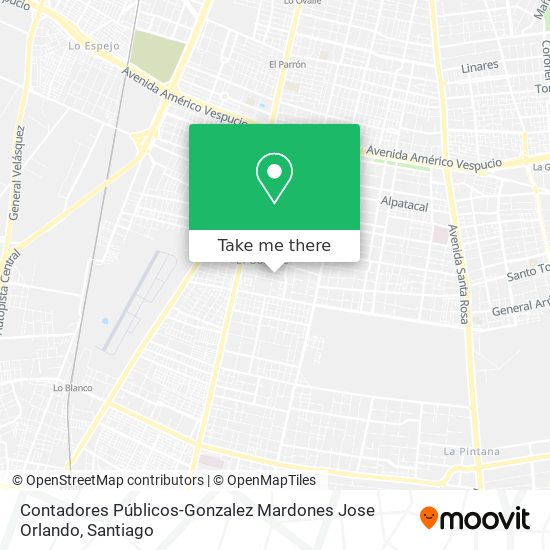 Mapa de Contadores Públicos-Gonzalez Mardones Jose Orlando