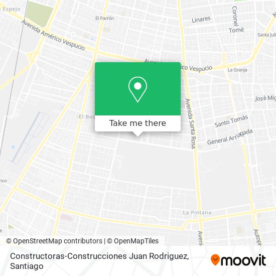 Mapa de Constructoras-Construcciones Juan Rodriguez