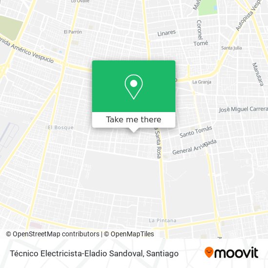 Técnico Electricista-Eladio Sandoval map