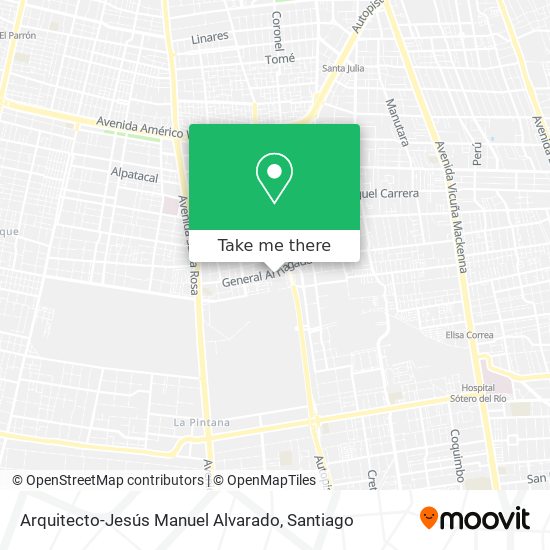 Arquitecto-Jesús Manuel Alvarado map