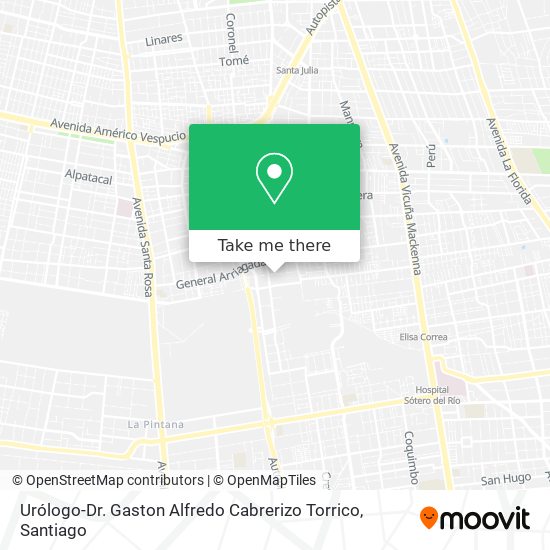 Urólogo-Dr. Gaston Alfredo Cabrerizo Torrico map