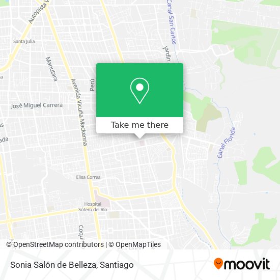 Sonia Salón de Belleza map