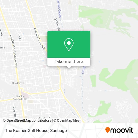 Mapa de The Kosher Grill House