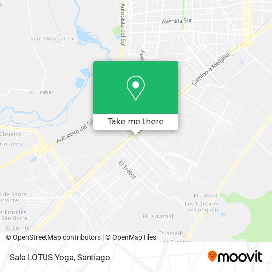 Sala LOTUS Yoga map