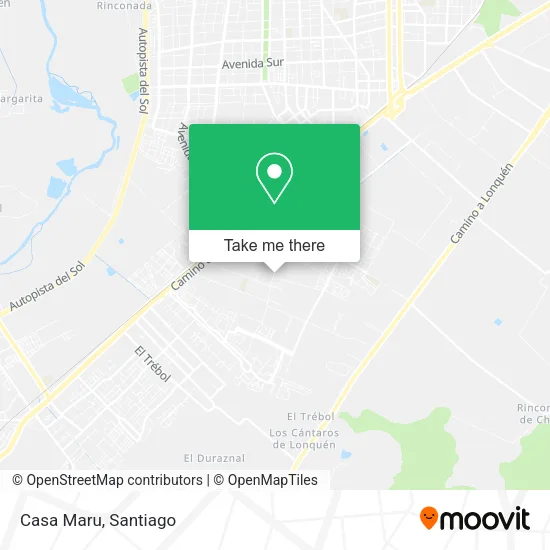 Casa Maru map