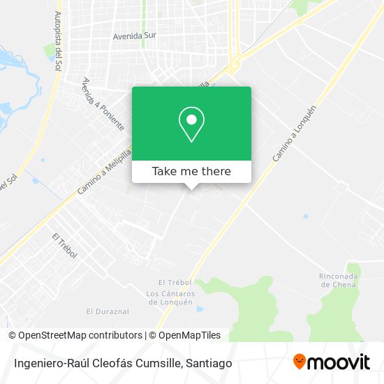 Ingeniero-Raúl Cleofás Cumsille map