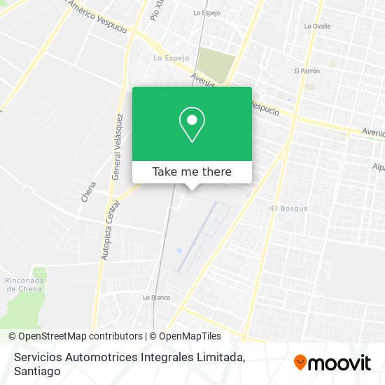 Servicios Automotrices Integrales Limitada map