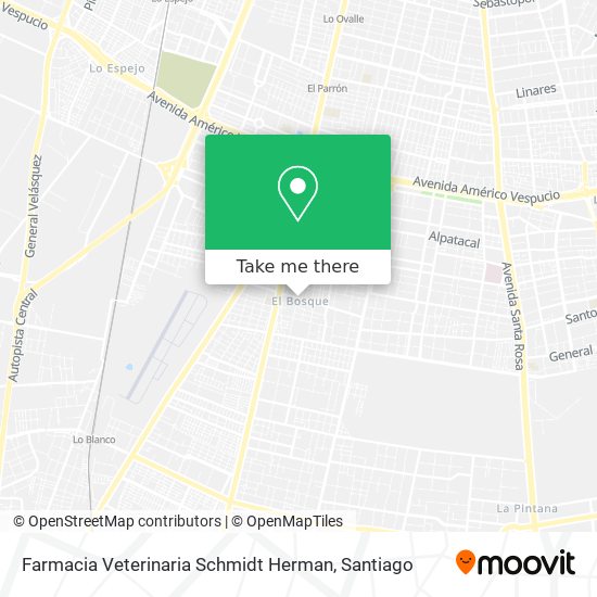 Mapa de Farmacia Veterinaria Schmidt Herman