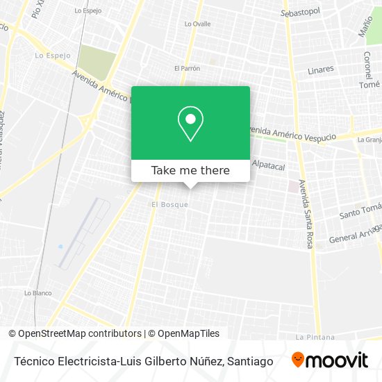 Técnico Electricista-Luis Gilberto Núñez map