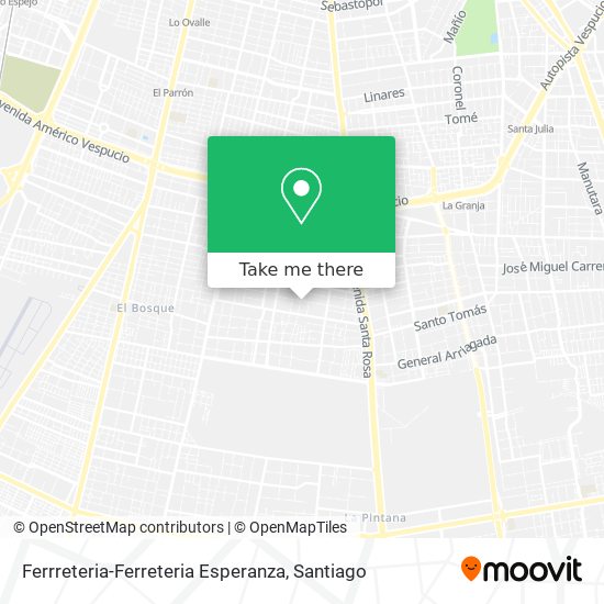 Ferrreteria-Ferreteria Esperanza map