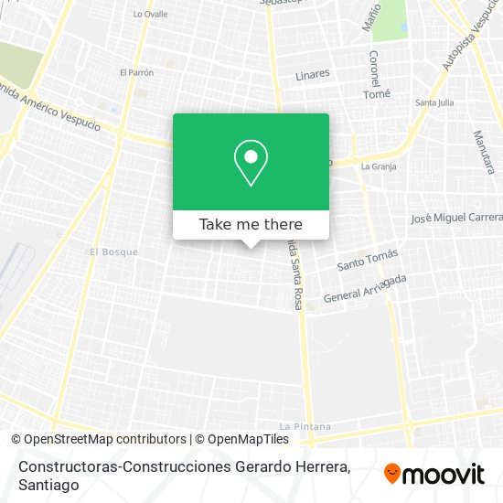 Constructoras-Construcciones Gerardo Herrera map