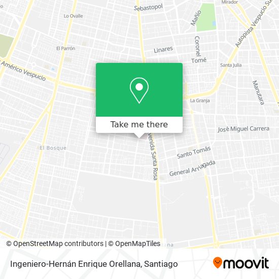 Ingeniero-Hernán Enrique Orellana map