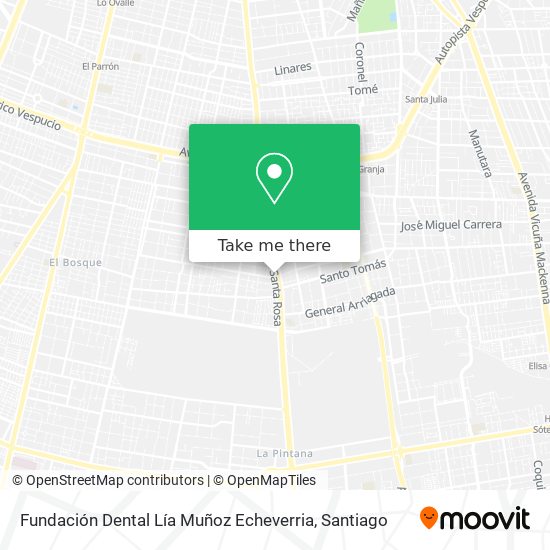 Fundación Dental Lía Muñoz Echeverria map
