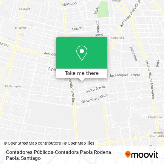 Contadores Públicos-Contadora Paola Rodena Paola map