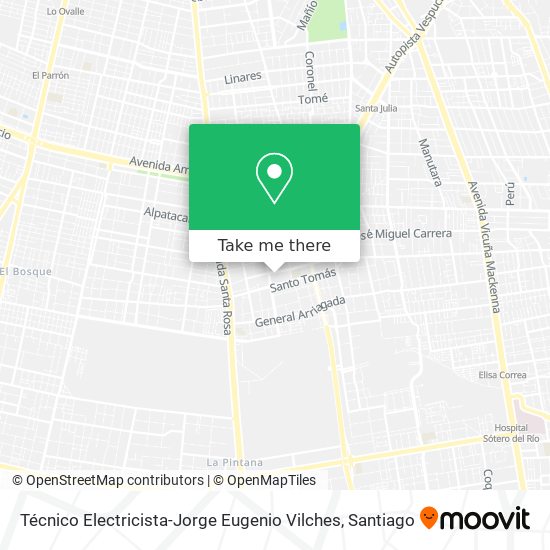 Técnico Electricista-Jorge Eugenio Vilches map