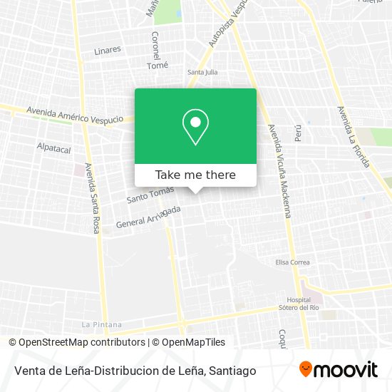 Mapa de Venta de Leña-Distribucion de Leña