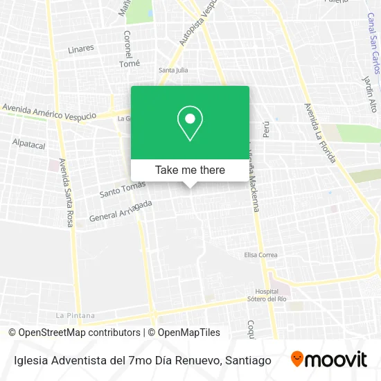 Iglesia Adventista del 7mo Día Renuevo map