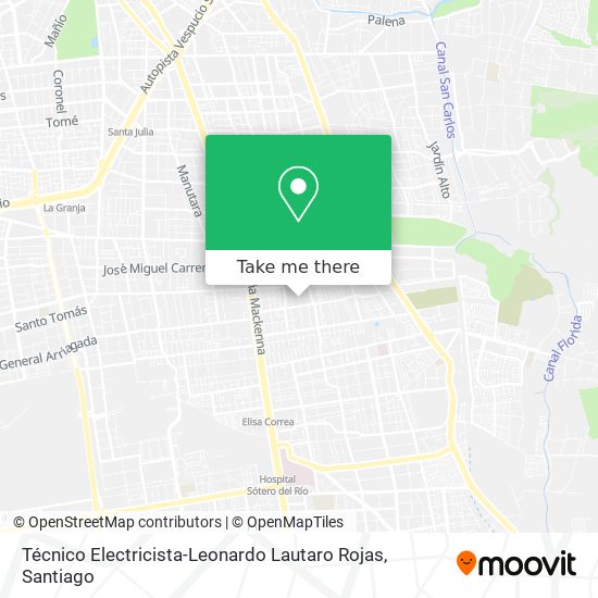 Mapa de Técnico Electricista-Leonardo Lautaro Rojas