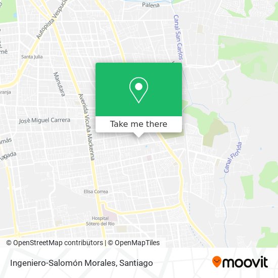 Ingeniero-Salomón Morales map