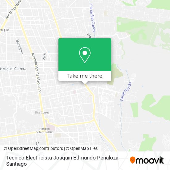 Técnico Electricista-Joaquín Edmundo Peñaloza map