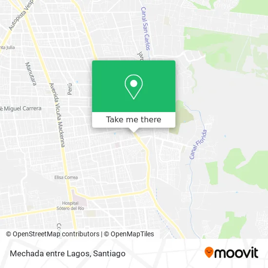 Mechada entre Lagos map