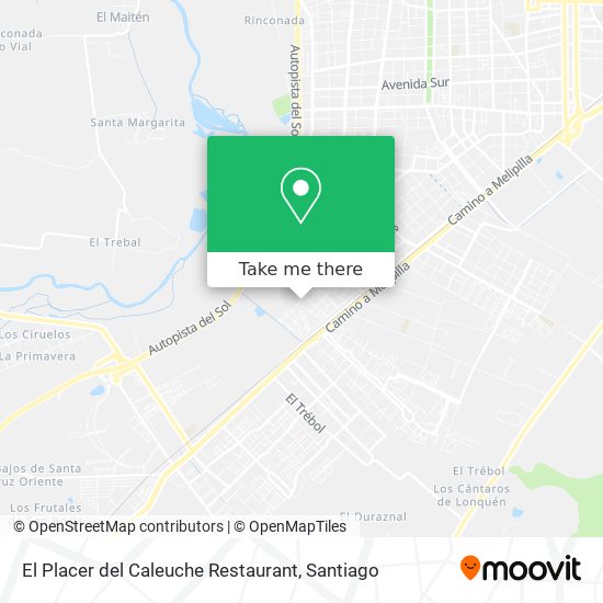 El Placer del Caleuche Restaurant map