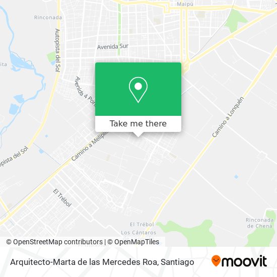 Mapa de Arquitecto-Marta de las Mercedes Roa