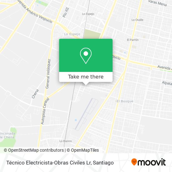 Mapa de Técnico Electricista-Obras Civiles Lr