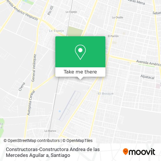 Constructoras-Constructora Andrea de las Mercedes Aguilar a map