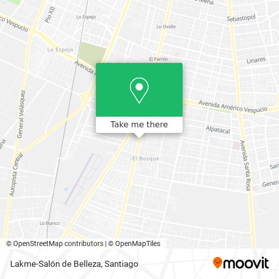 Lakme-Salón de Belleza map
