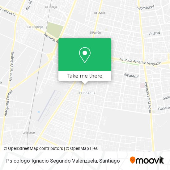 Psicologo-Ignacio Segundo Valenzuela map