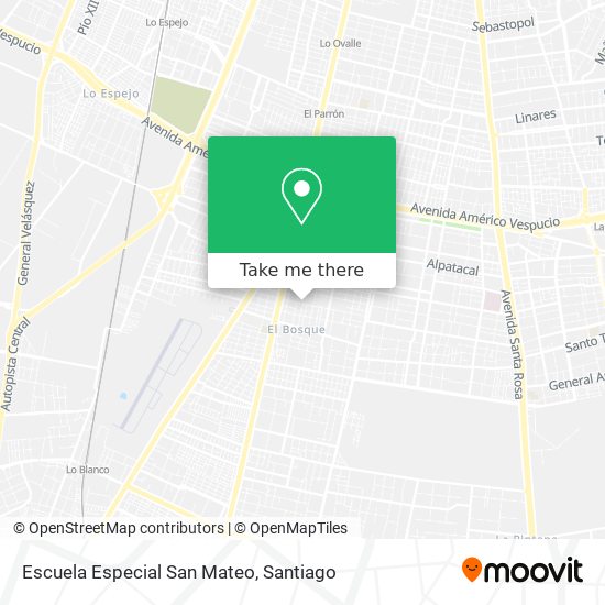 Escuela Especial San Mateo map