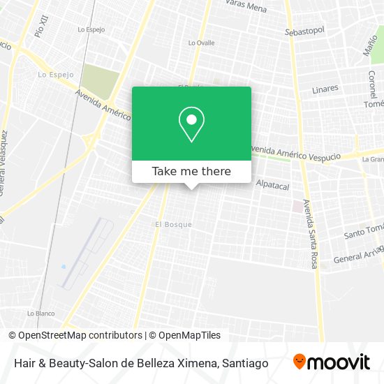 Hair & Beauty-Salon de Belleza Ximena map