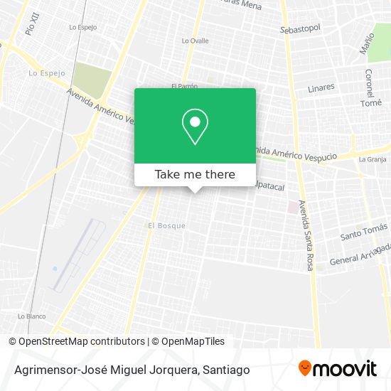 Agrimensor-José Miguel Jorquera map