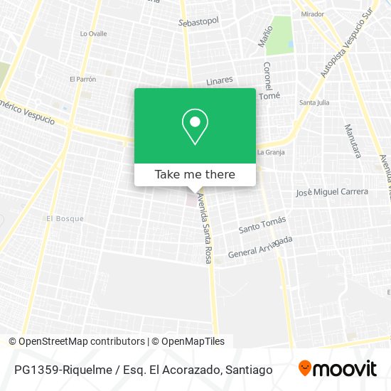 PG1359-Riquelme / Esq. El Acorazado map