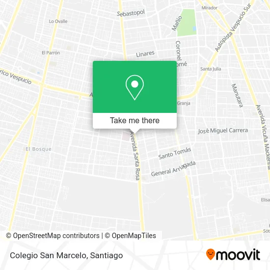 Colegio San Marcelo map