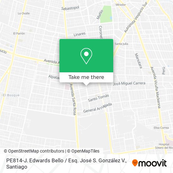 PE814-J. Edwards Bello / Esq. José S. González V. map