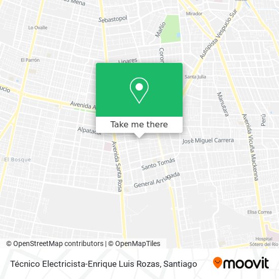 Mapa de Técnico Electricista-Enrique Luis Rozas