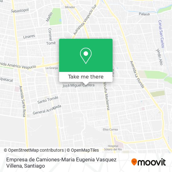 Empresa de Camiones-Maria Eugenia Vasquez Villena map