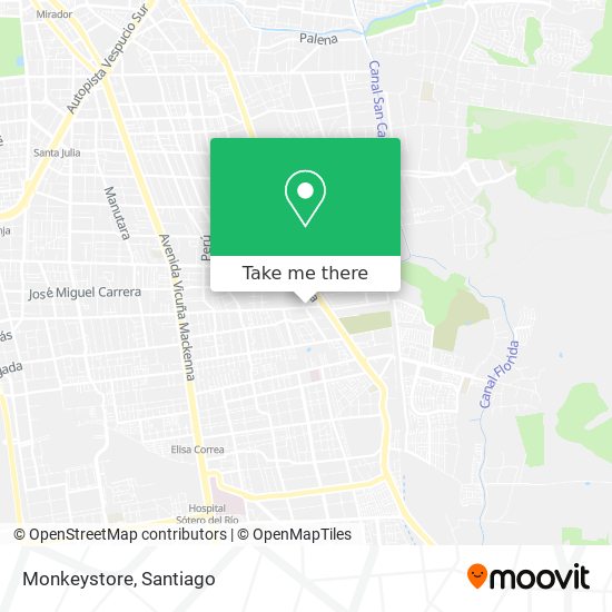 Monkeystore map