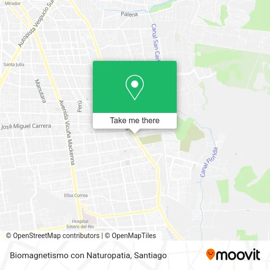 Biomagnetismo con Naturopatia map