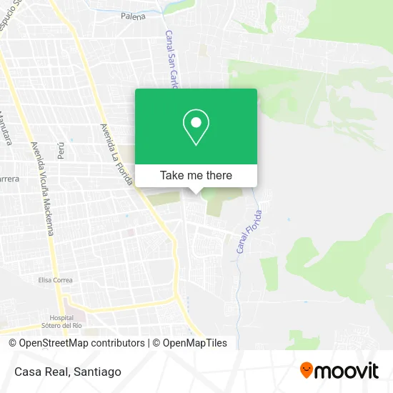 Casa Real map