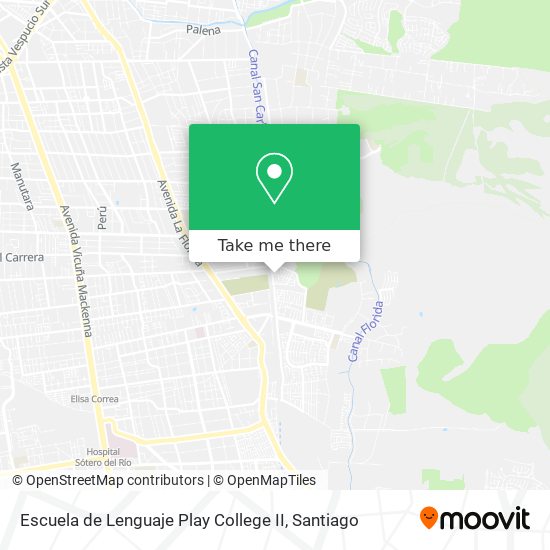 Escuela de Lenguaje Play College II map